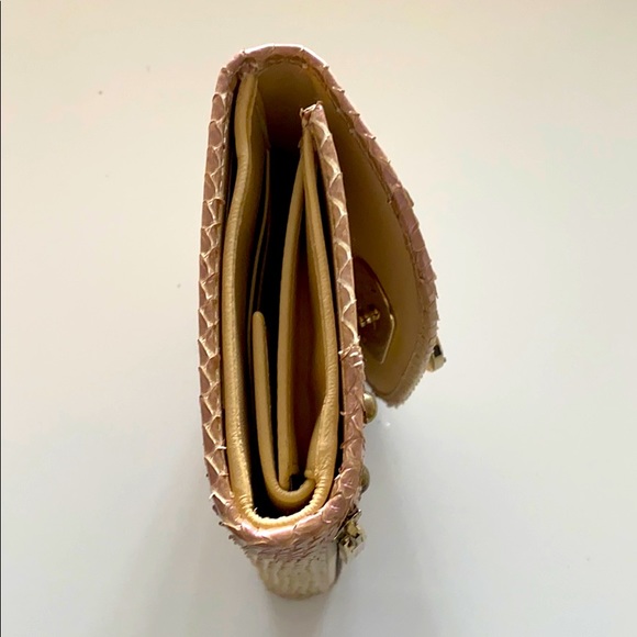 Authentic, Vintage Versace Python Wallet - Picture 4 of 7